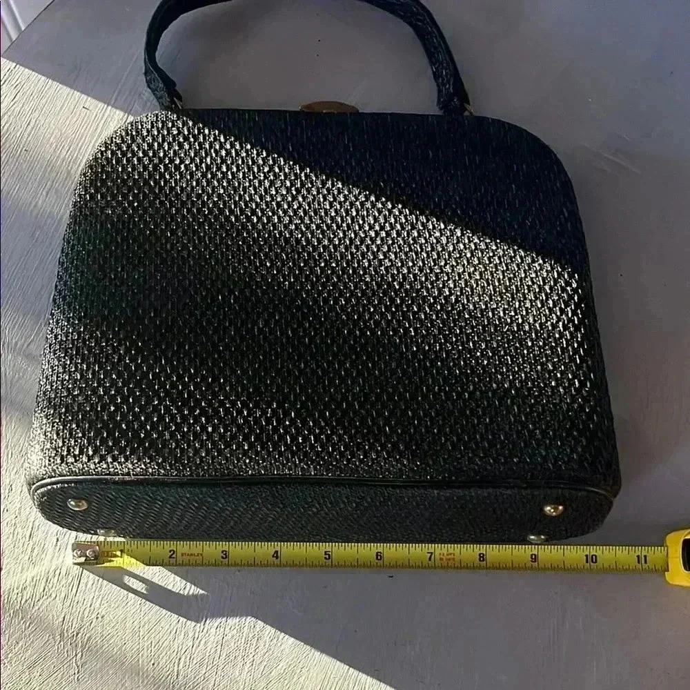 VINTAGE MORRIS MOSKOWITZ DESIGNER WOVEN HANDBAG